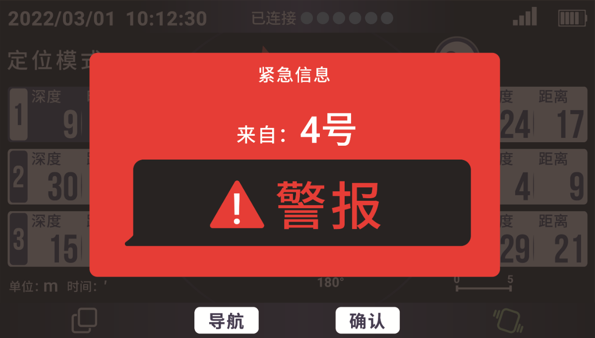 水下通信导航系统 Map 系列